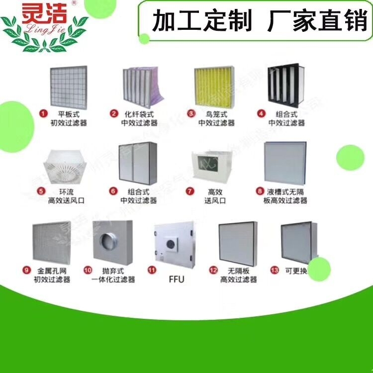 棗莊醫院潔淨空調過濾網